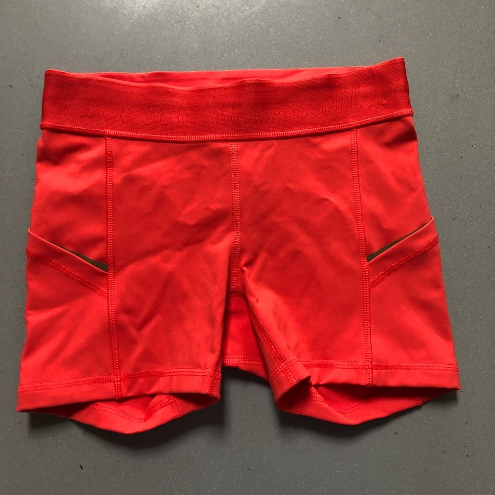 Lululemon What The Sport Shorts Sz 4